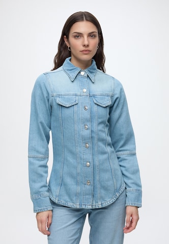 TOPSHOP Μπλούζα σε μπλε: μπροστά