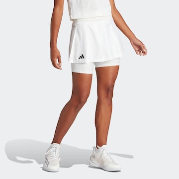 ADIDAS PERFORMANCE Sports skirt 'Aeroready Pro Pleated ' in White