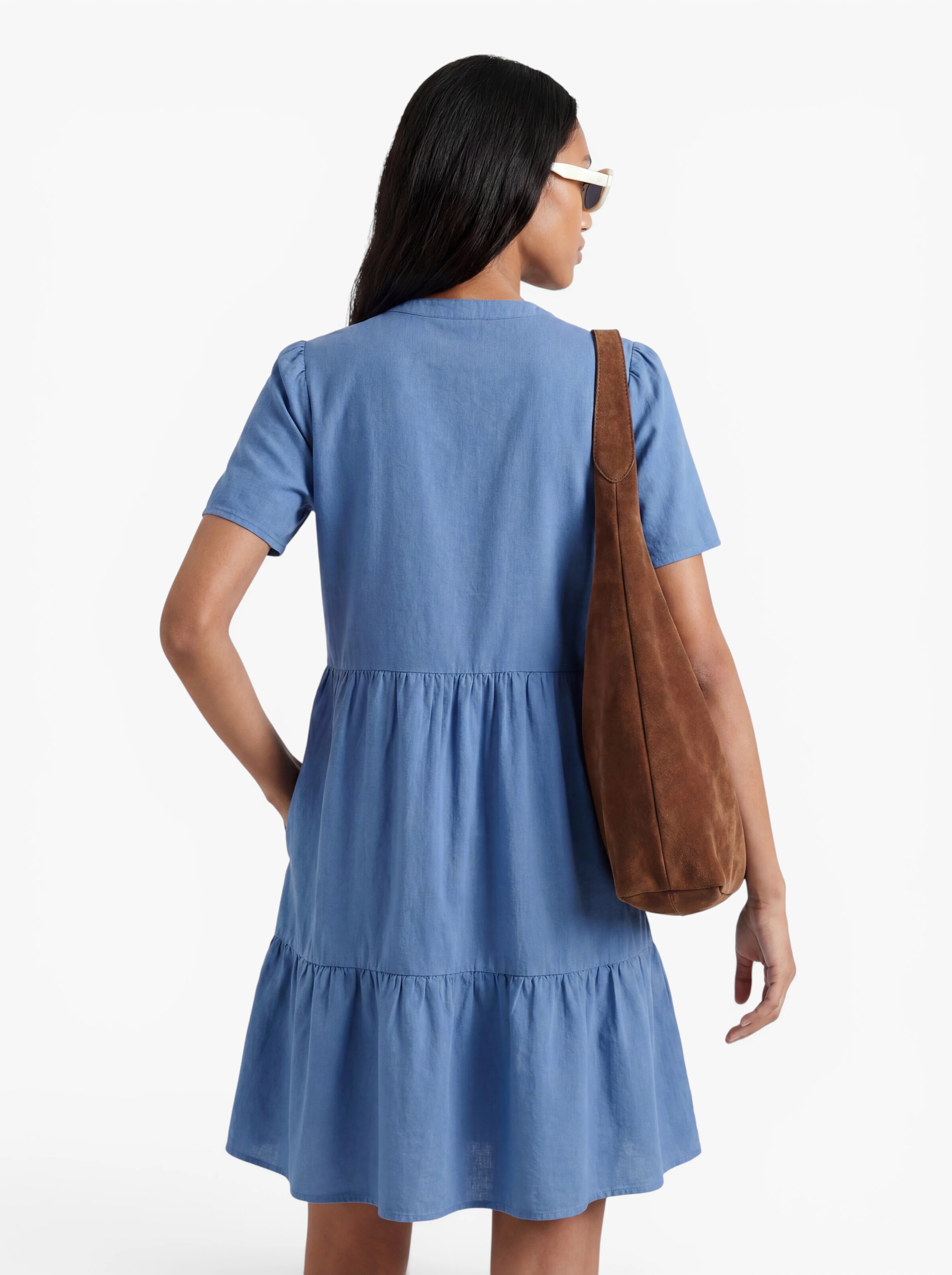 ONLY Jurk 'ONLTIRI-GOA' in Blauw