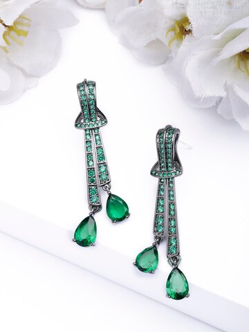 Boucles d'oreilles 'Amelieia' AVANT-GARDE PARIS en vert