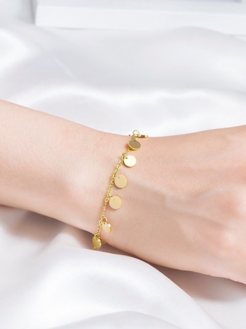 Kim Johanson Armband '12 Plättchen' in Gold