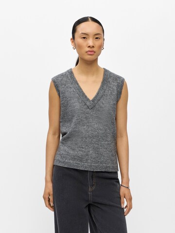 Pull-over 'OBJDENISI' OBJECT en gris : devant