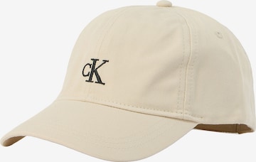 Calvin Klein Hoed in Grijs: voorkant