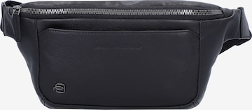 Piquadro Gürteltasche in Schwarz: predná strana