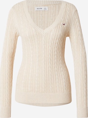 HOLLISTER Sweater in Grey: front