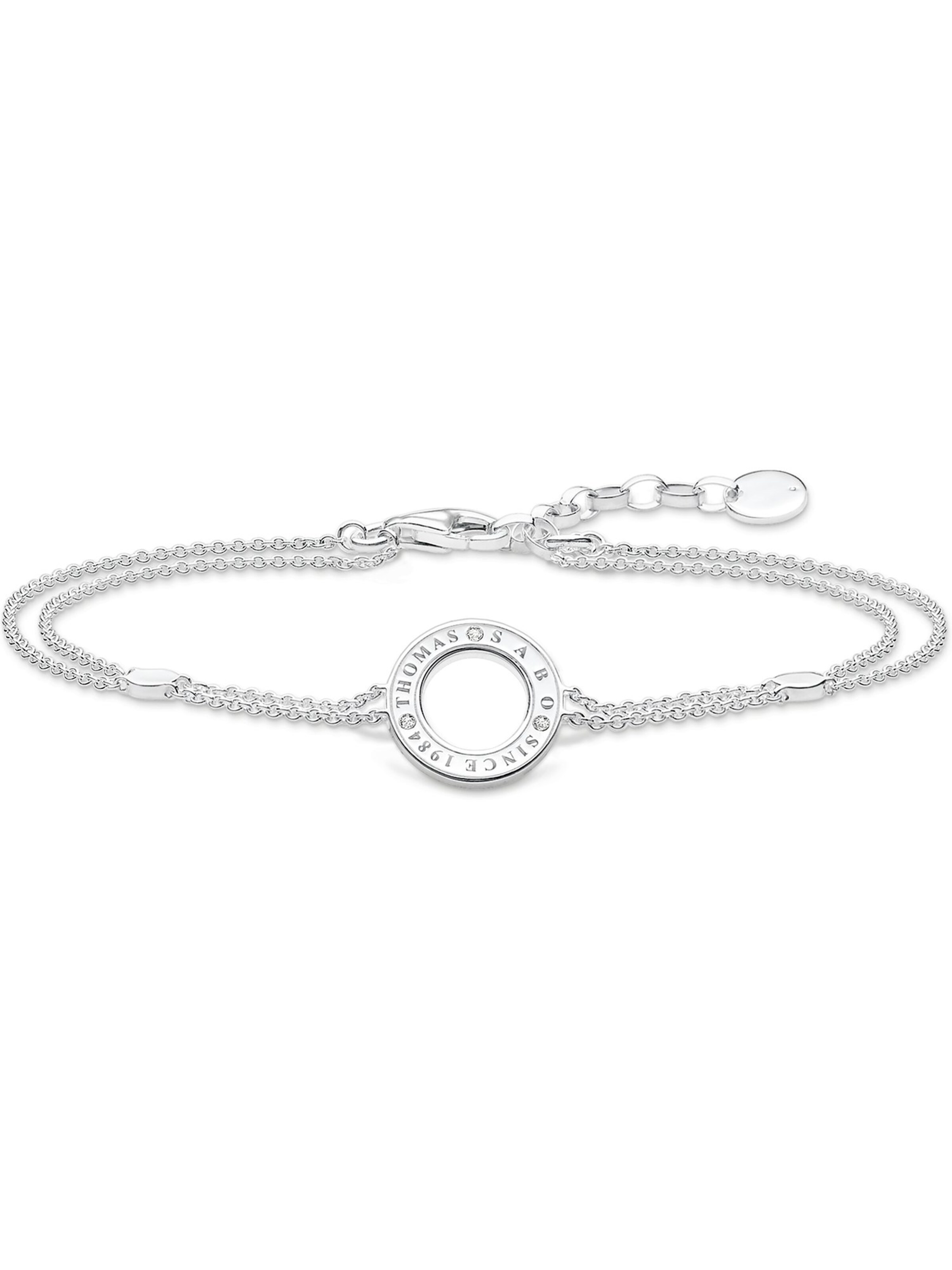 Thomas Sabo Armband in Silber: Vorderseite