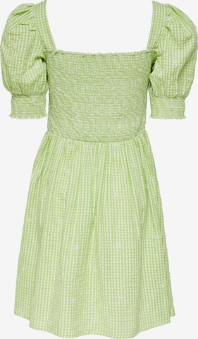 ONLY Letní šaty 'Flow' – zelená