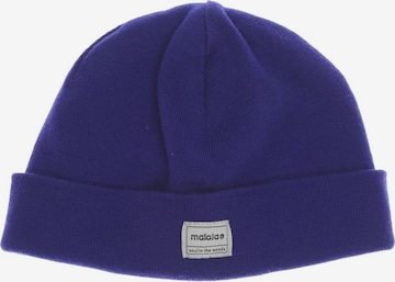 Maloja Hut oder Mütze One Size in Blau: predná strana