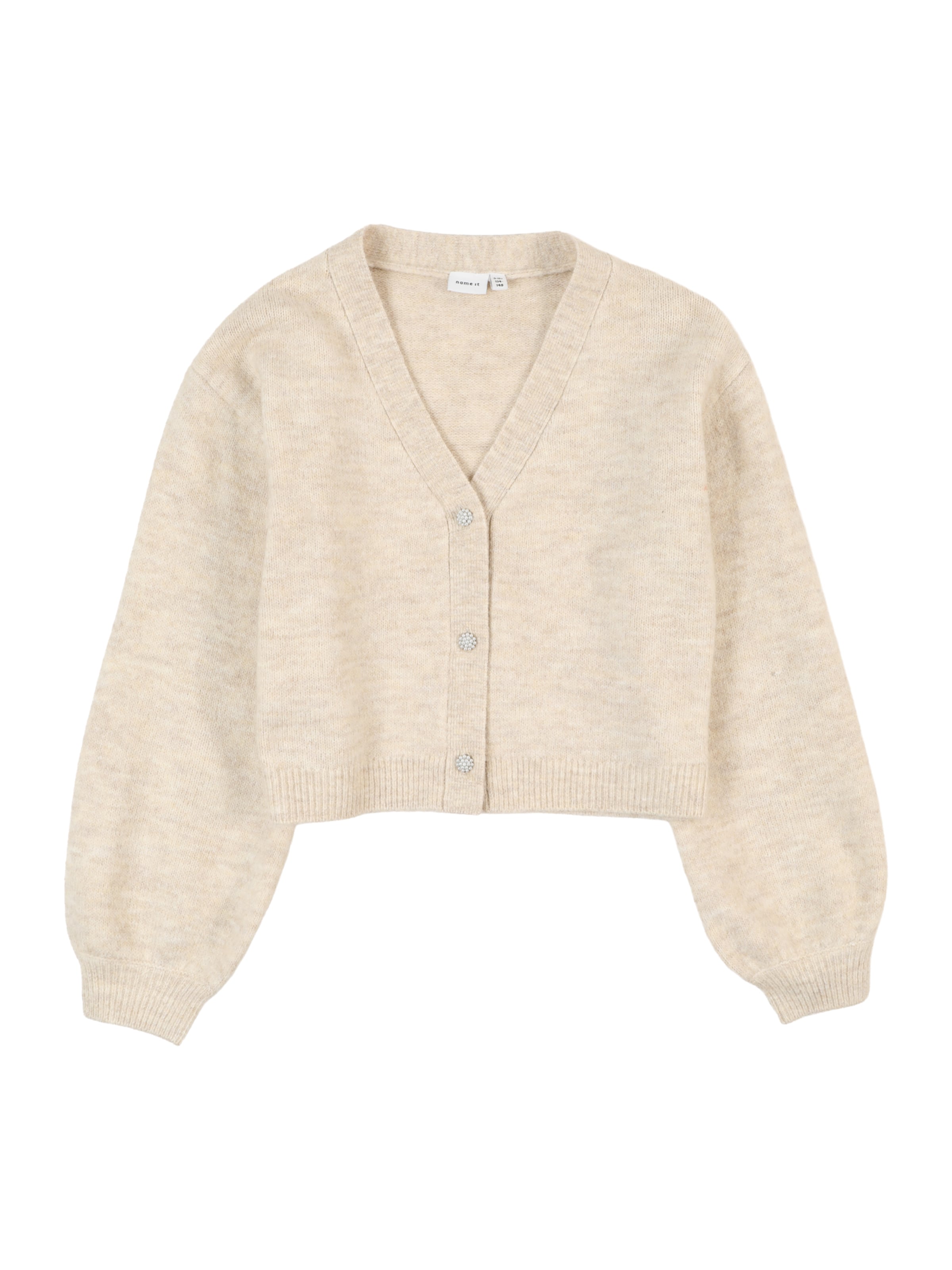 NAME IT Kardigán 'NKFNina' - Béžová: predná strana