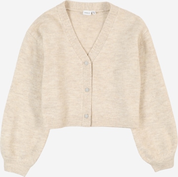 NAME IT Knit cardigan 'NKFNina' in Beige: front