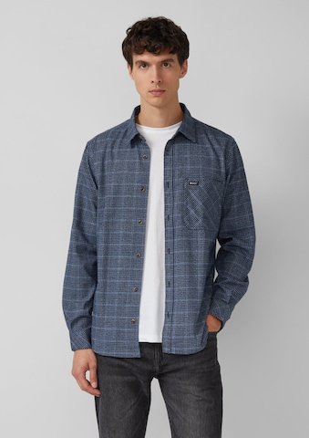 s.Oliver Regular fit Overhemd in Zwart: voorkant