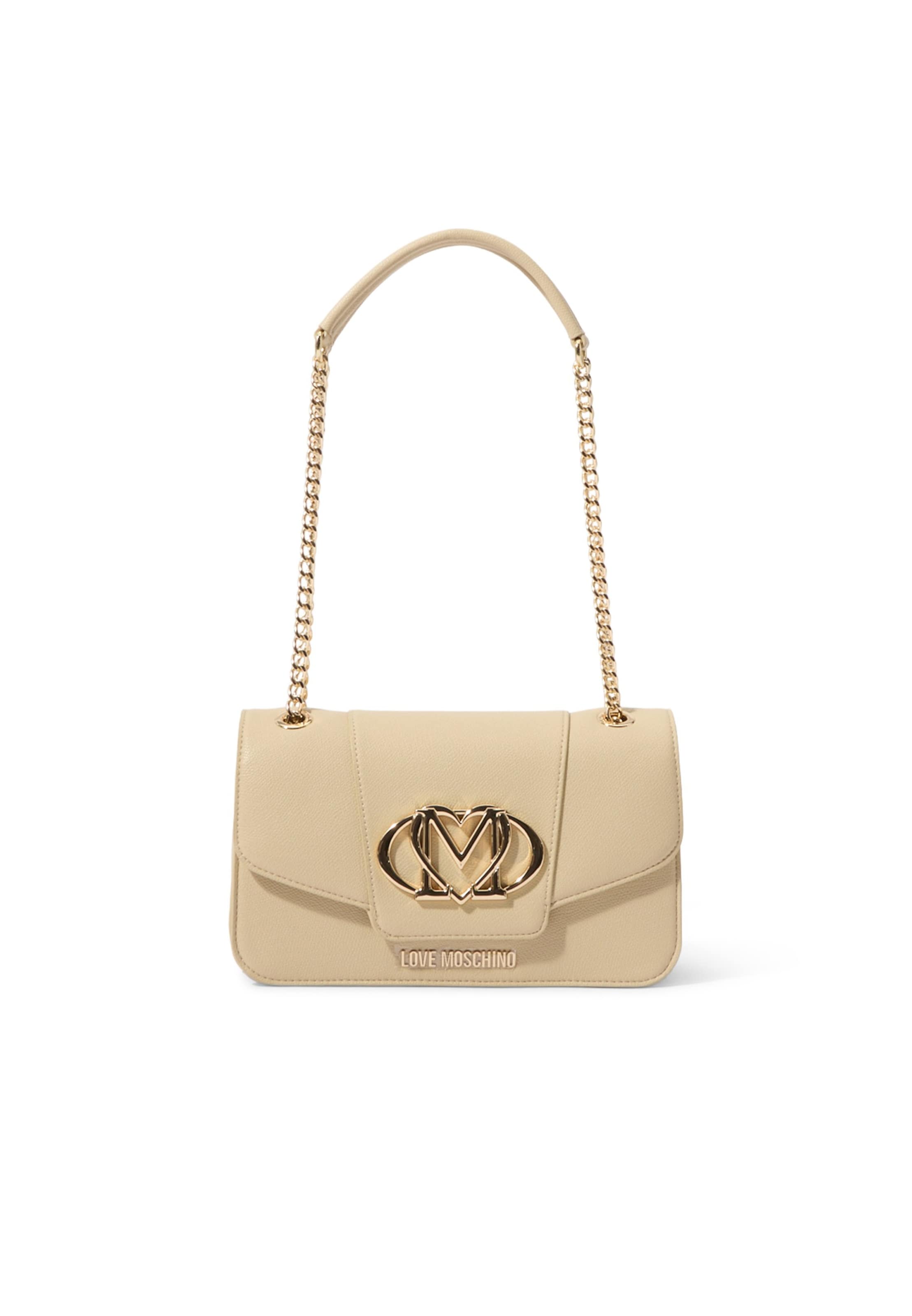 Love Moschino Torba na ramię w kolorze biały: przód