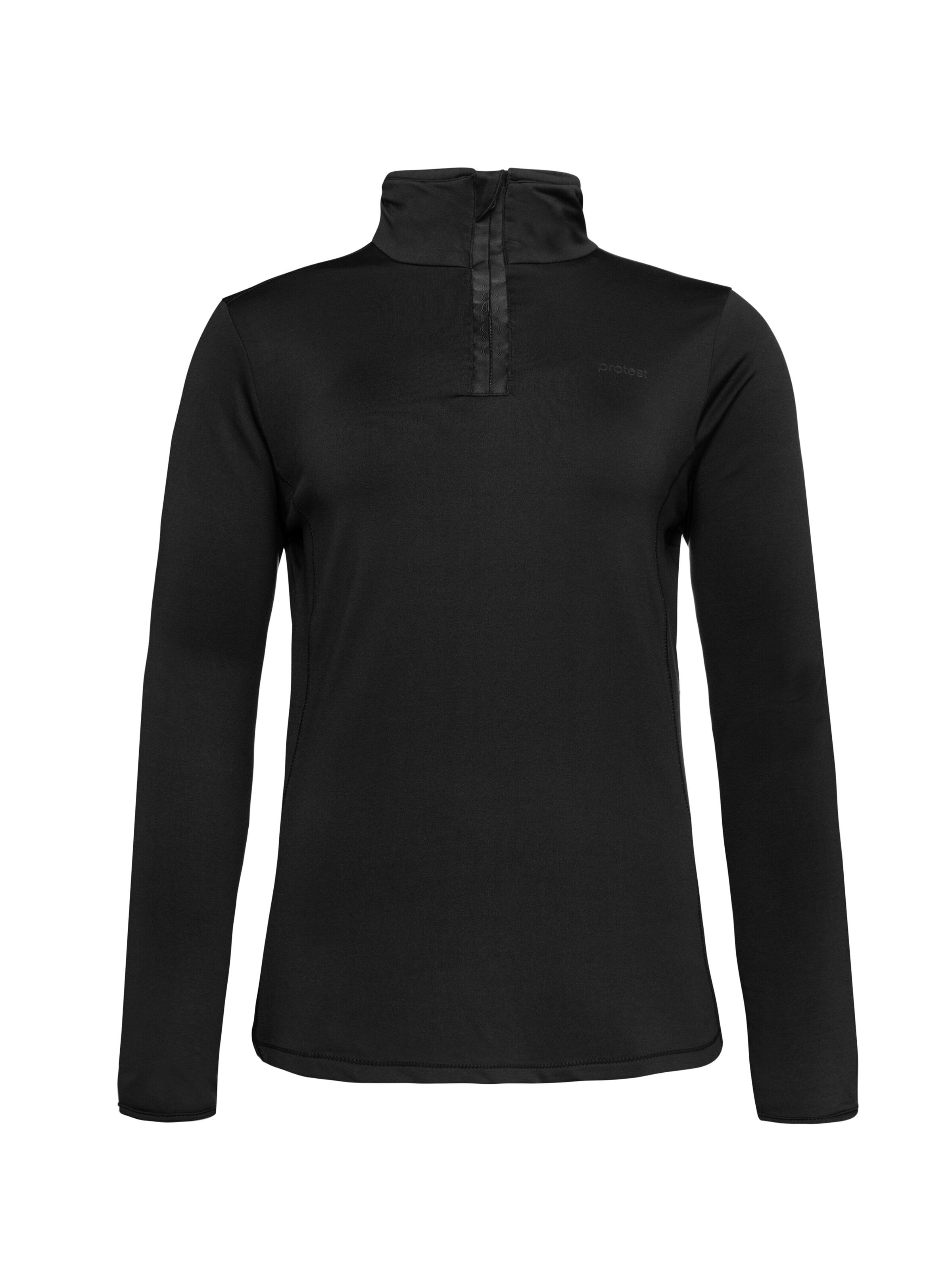 PROTEST Sportief sweatshirt 'FABRIZ' in Zwart: voorkant