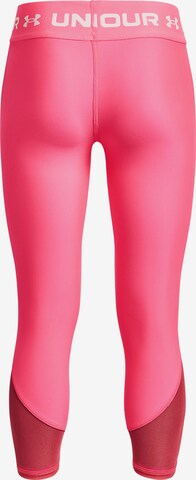 UNDER ARMOUR Skinny Workout Pants in Pink