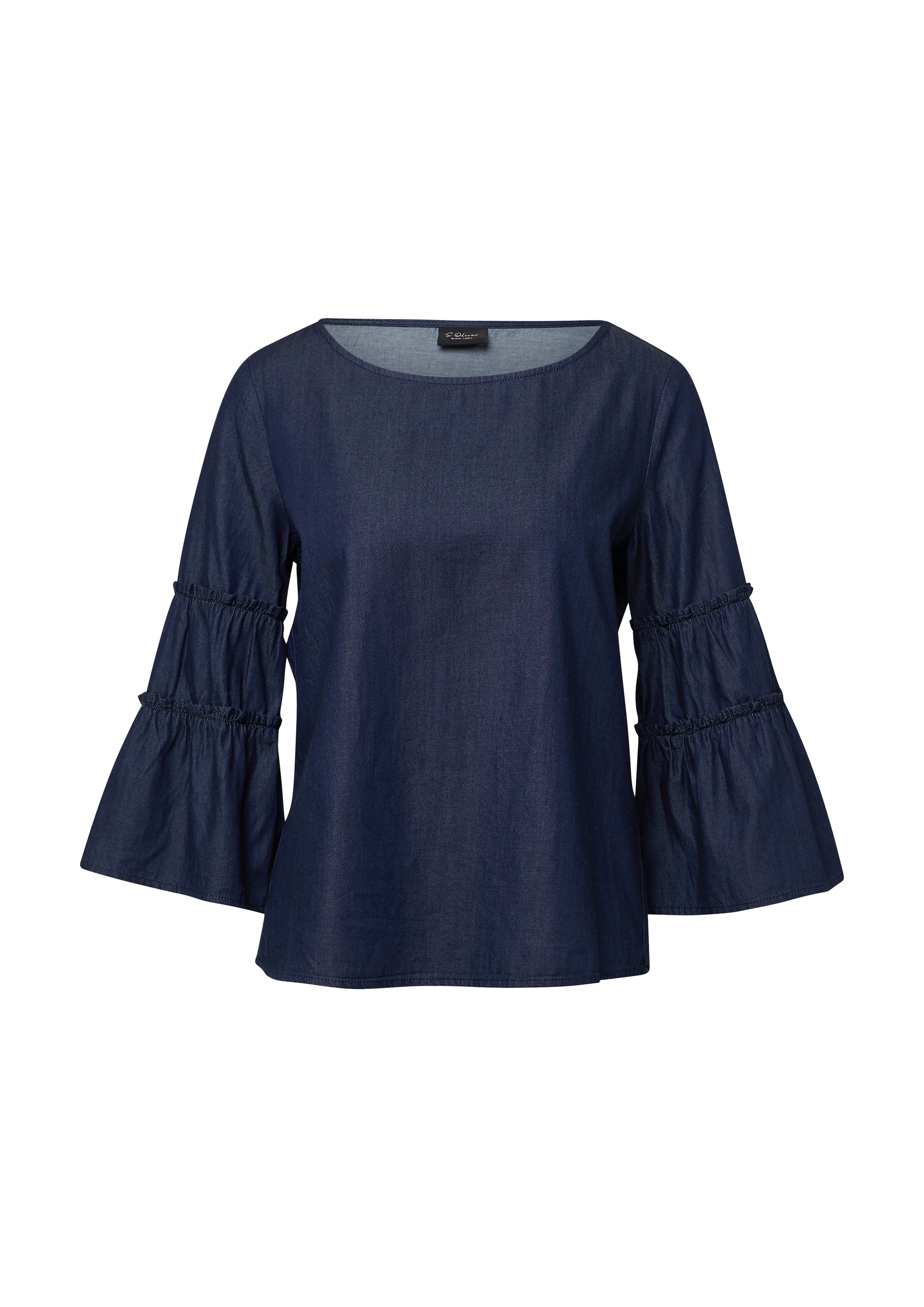 Chemisier s.Oliver BLACK LABEL en bleu : devant