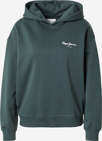 Pepe Jeans Суичър 'ELSYRA RO' в зелено: отпред