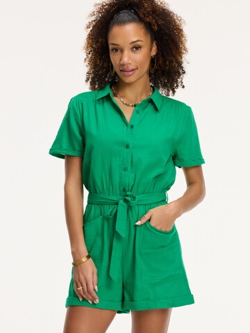 Tuta jumpsuit 'FREYA' di Shiwi in verde: frontale