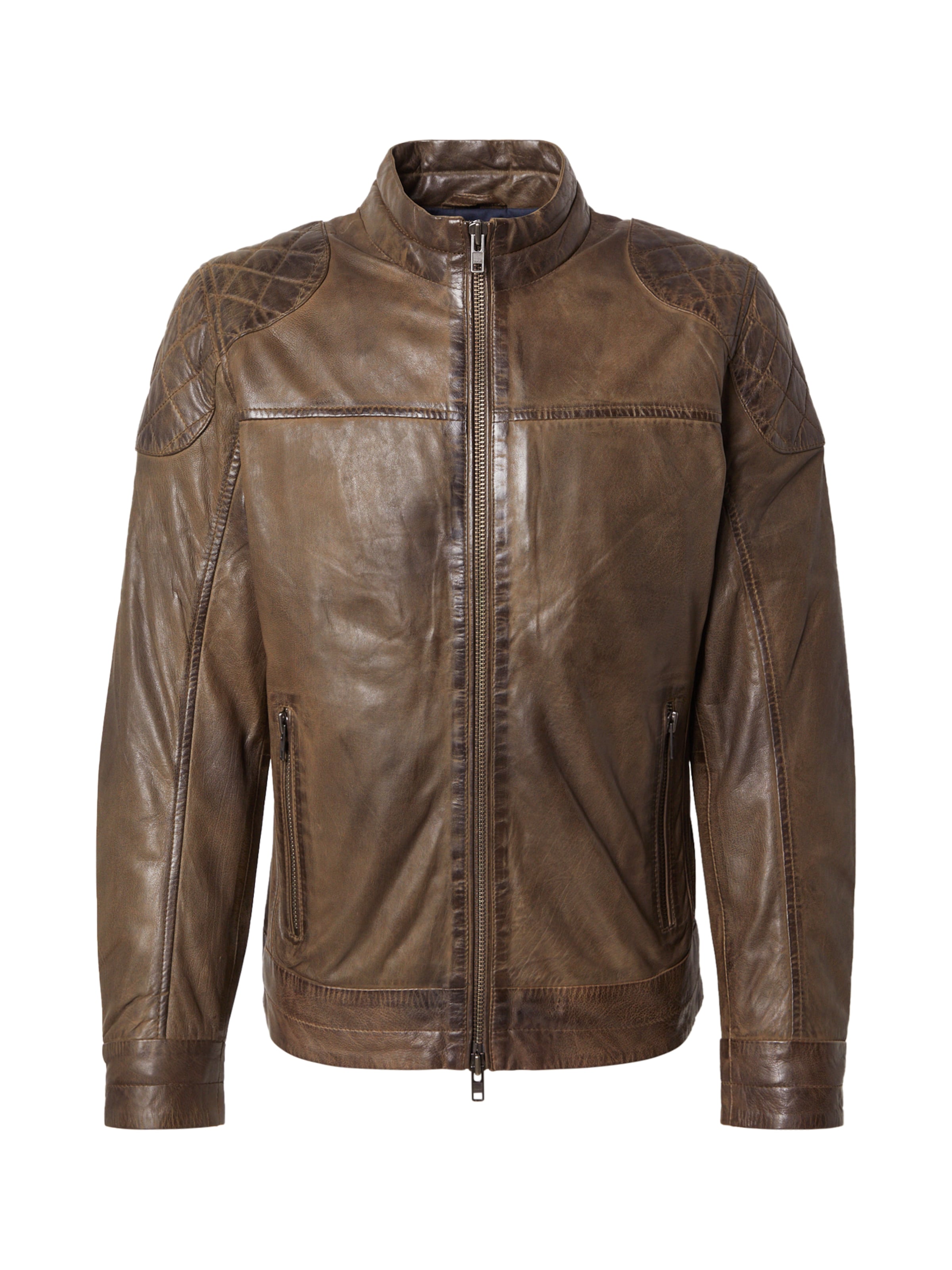 FREAKY NATION - Chaqueta de entretiempo 'Ruben' en verde: frente