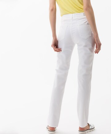 BRAX Regular Chino Pants 'Carola' in White