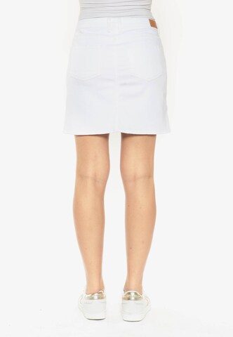 Le Temps Des Cerises Skirt 'ALOFI' in White