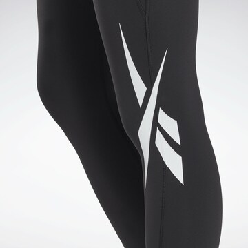 Reebok Skinny Workout Pants 'Lux' in Black
