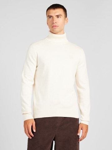 Pullover 'Akiro' di BOSS in beige: frontale