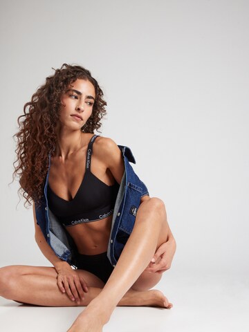 Calvin Klein Underwear Bustier Biustonosz w kolorze czarny