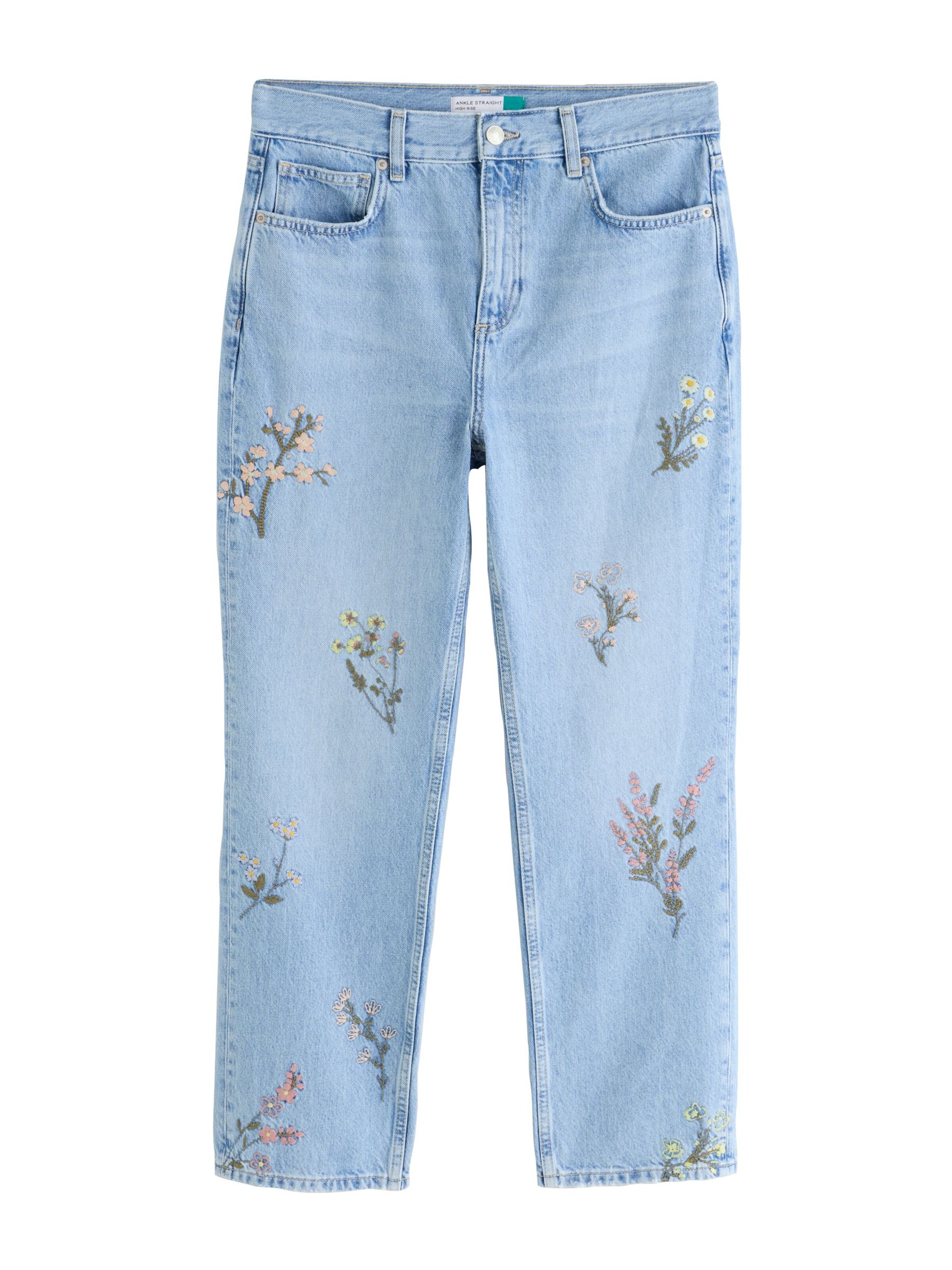 Next Jeans in Blauw: voorkant