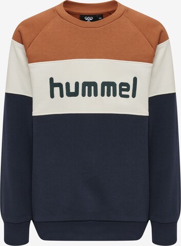 Hummel Sweatshirt in Bruin: voorkant