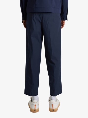 LOW BRAND - Regular Calças chino em azul