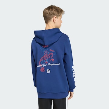 ADIDAS SPORTSWEARSportska sweater majica 'Marvel Spider-Man' - plava boja