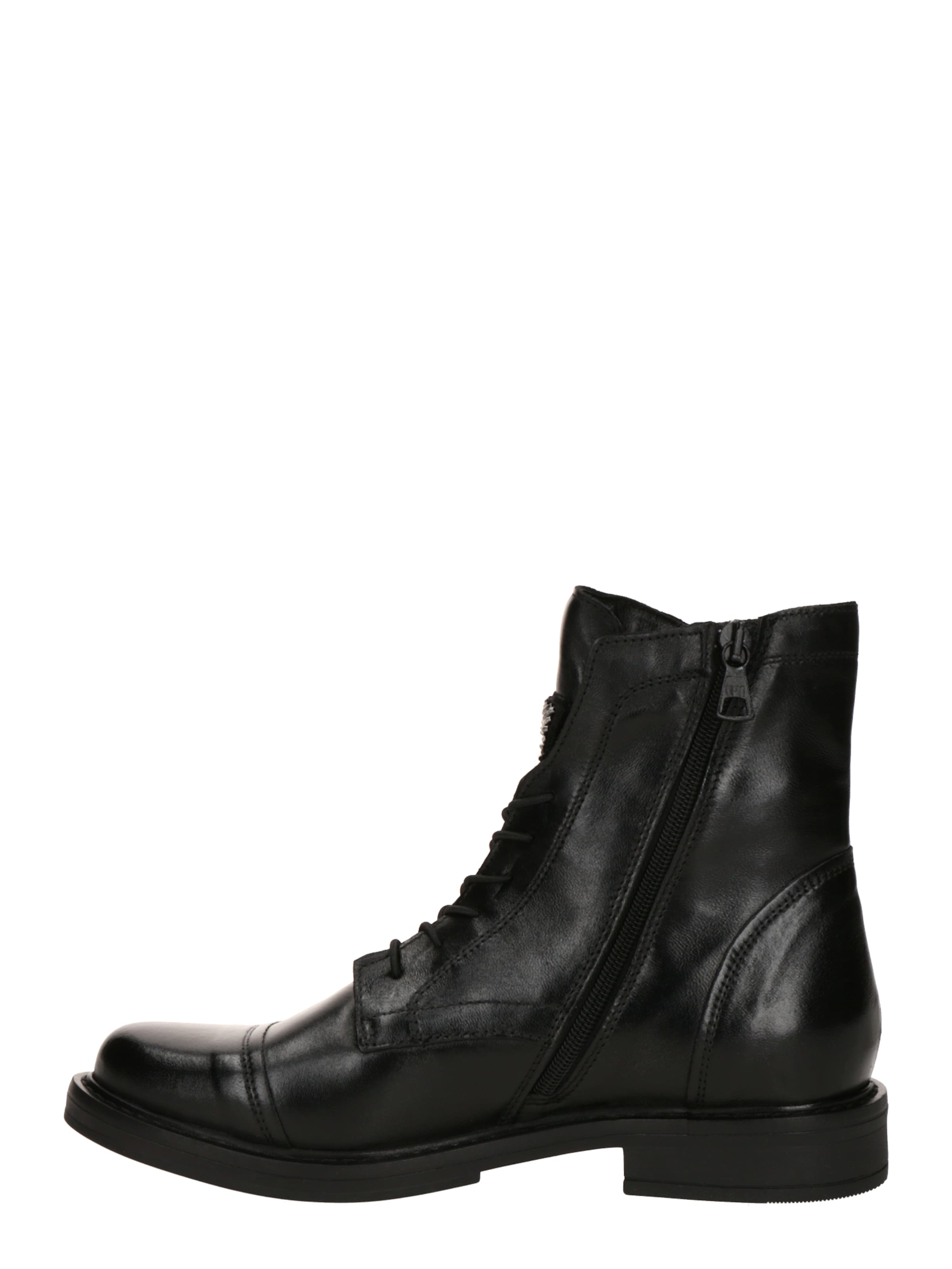 MJUS Ботинки на шнуровке в Черный