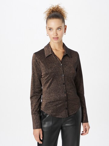 Abercrombie & Fitch Bluse in Schwarz: Vorderseite