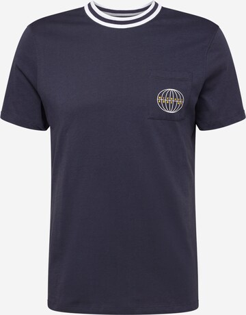 Michael Kors T-shirt i blå: framsida