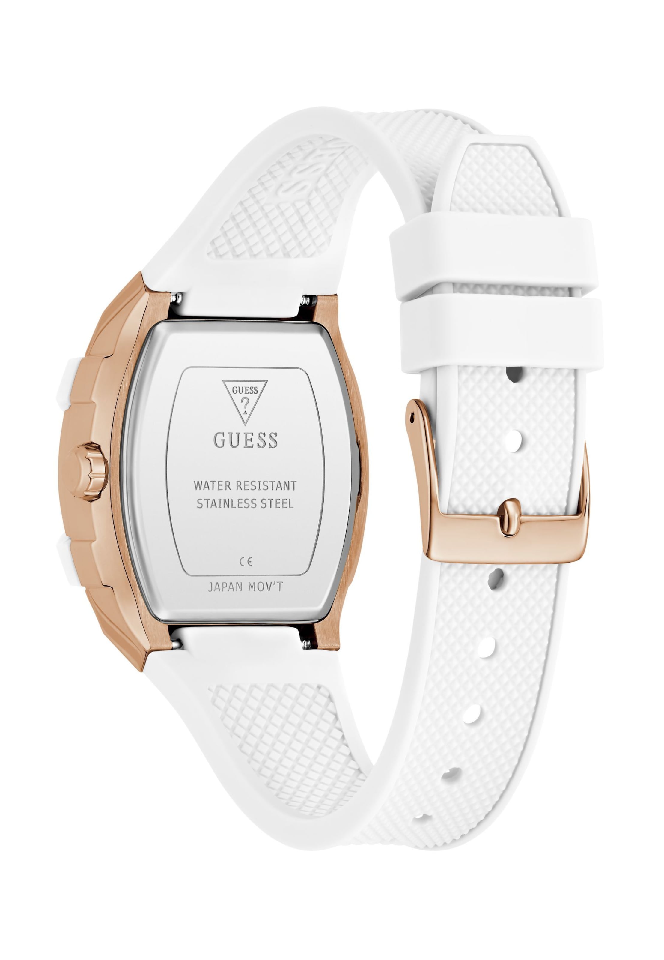 Orologio analogico 'Phoenix' di GUESS in bianco