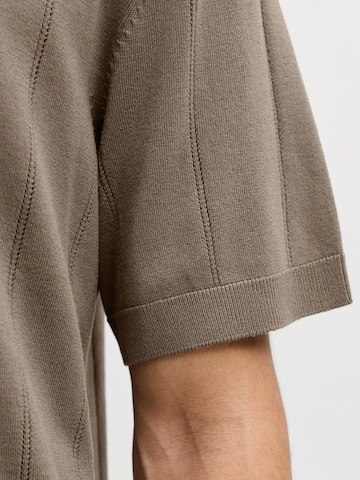 JACK & JONES Kampsun 'JPRBLAWILLIAM', värv pruun