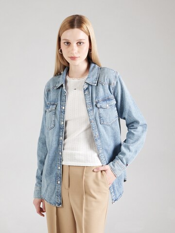 TOMMY HILFIGER Bluse i blå: forside
