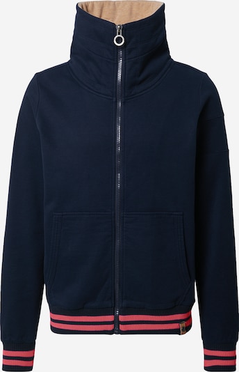 Fli Papigu Sweat jacket 'Become Something More' in Dark blue, Item view