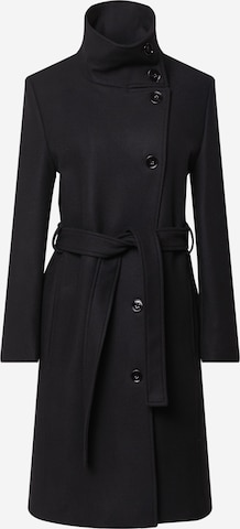 DRYKORN Between-Seasons Coat in Black: front