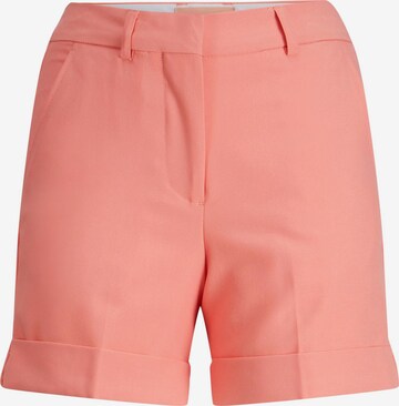 JJXX Pleat-Front Pants 'MARY' in Orange: front