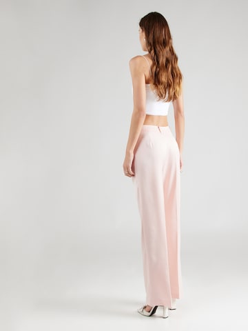 GUESS Regular Trousers with creases 'REBECCA' in Pink