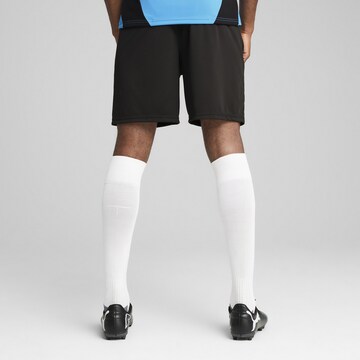 PUMA Regular Sporthose 'Olympique de Marseille' in Schwarz