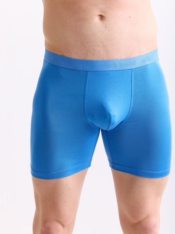 Erlich Textil Boxershorts in Blauw: voorkant