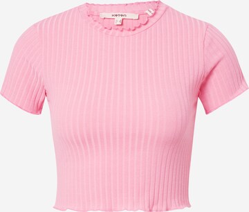 T-shirt Koton en rose : devant