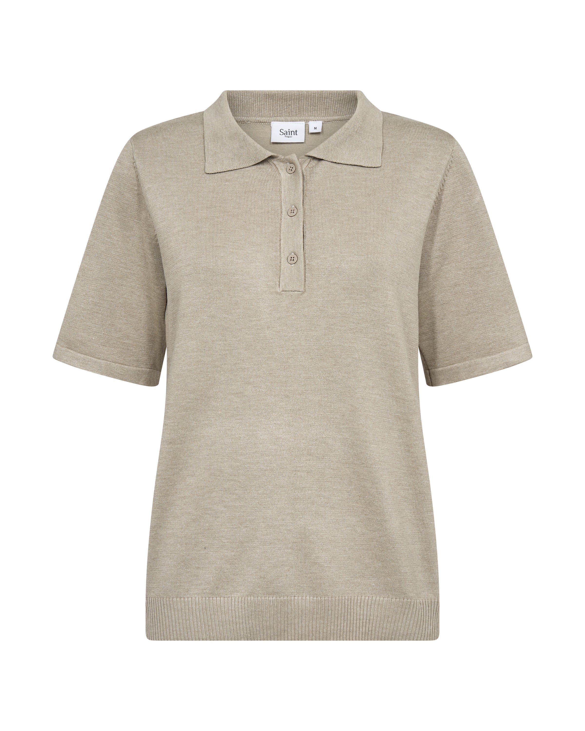 SAINT TROPEZ Tröja 'Mila' i beige: framsida