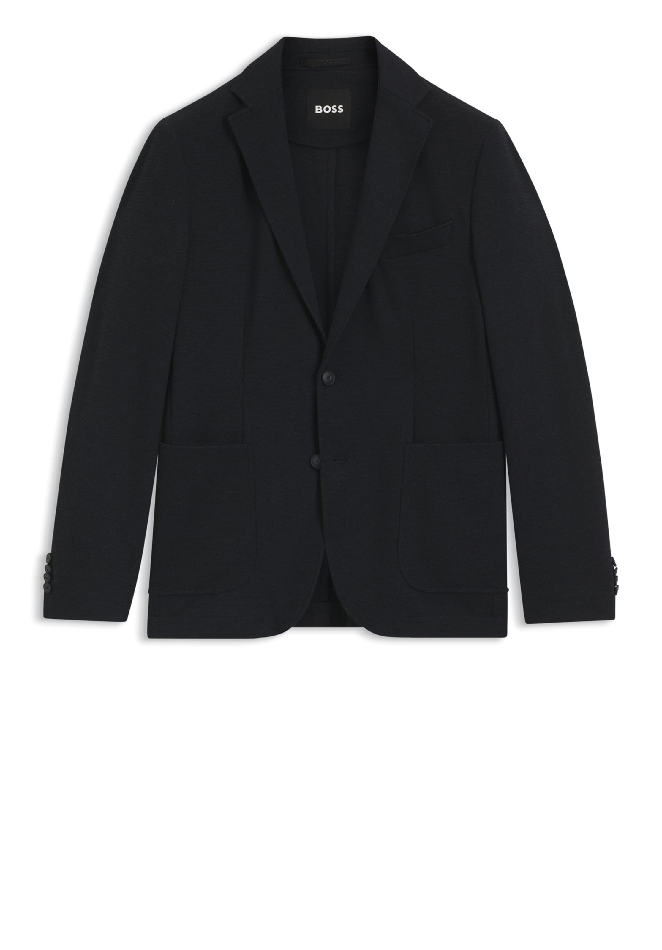 BOSS Slim fit Business Blazer ' P-Hanry-J-WG-PK-261F ' in Blue: front