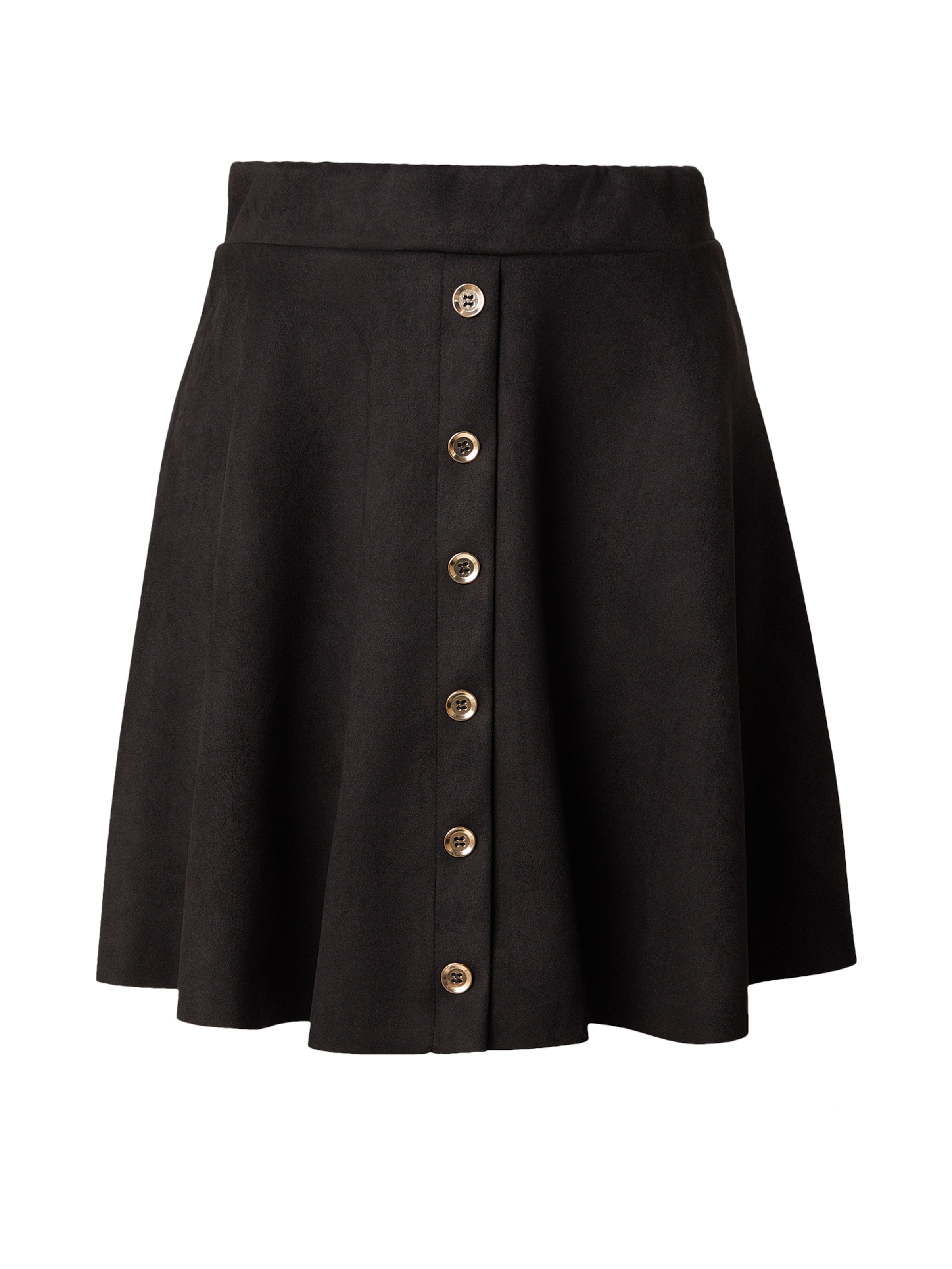 melns ABOUT YOU Svārki 'Emina': no priekšpuses