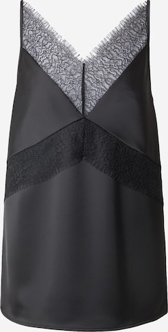 BOSS Black Top 'Ilacea' in Black: front