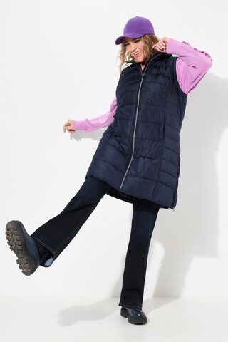 Ulla Popken Vest in Blue
