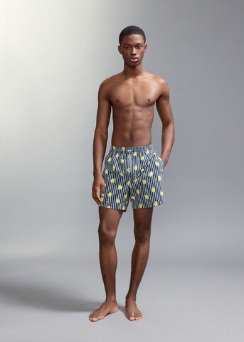 MANGO TEEN Board Shorts 'Citrus' in Blue